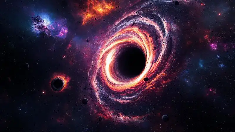 Impresionantes fenómenos cósmicos en espacian ciencia ficción