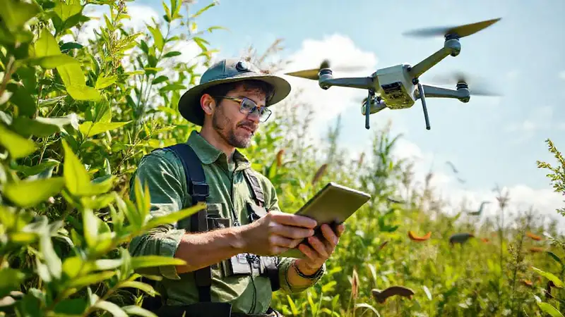 Biólogo usa tecnología en naturaleza diversa