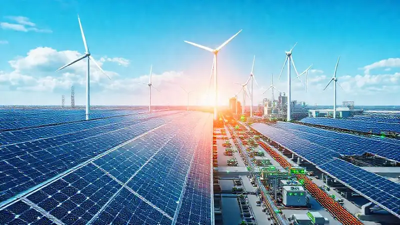 Energía limpia con tecnología moderna y sostenible