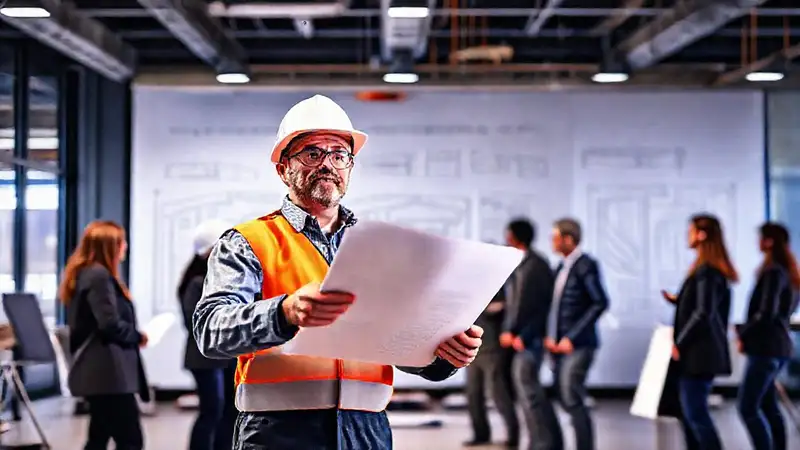 Ingeniero presenta planes en entorno colaborativo