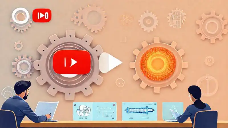 Logos, engranajes y energía en estilo digital