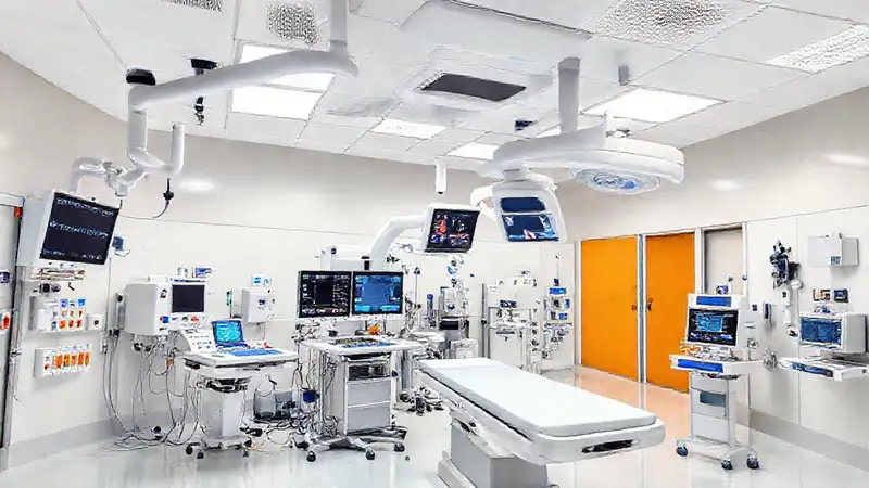 Equipamiento hospitalario y tecnología moderna