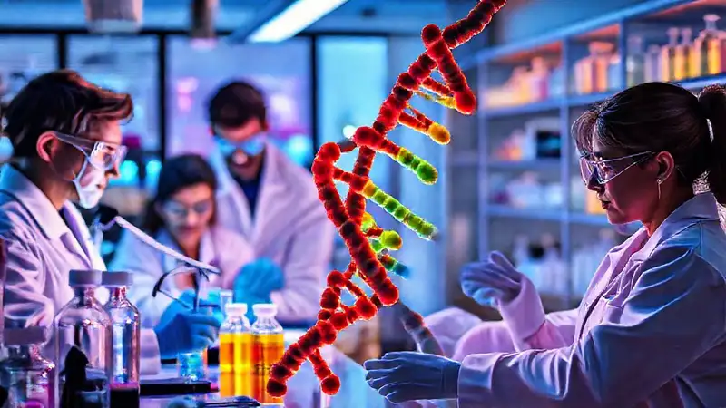 Estudio de la doble hélice del ADN