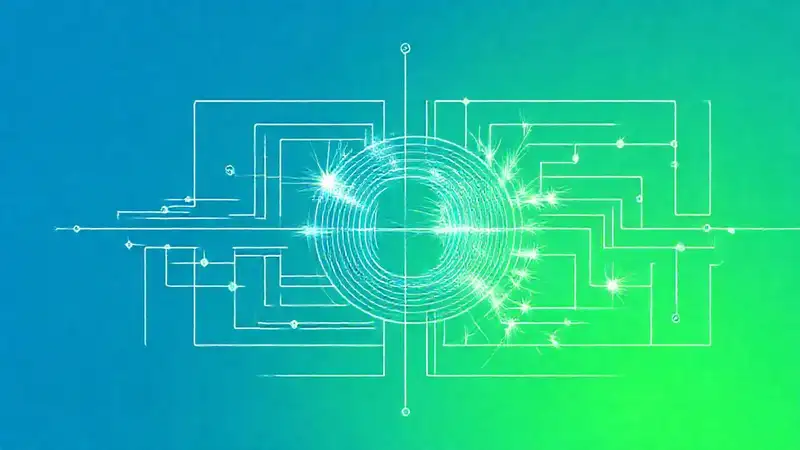Esquema de circuito electromagnético con bobina