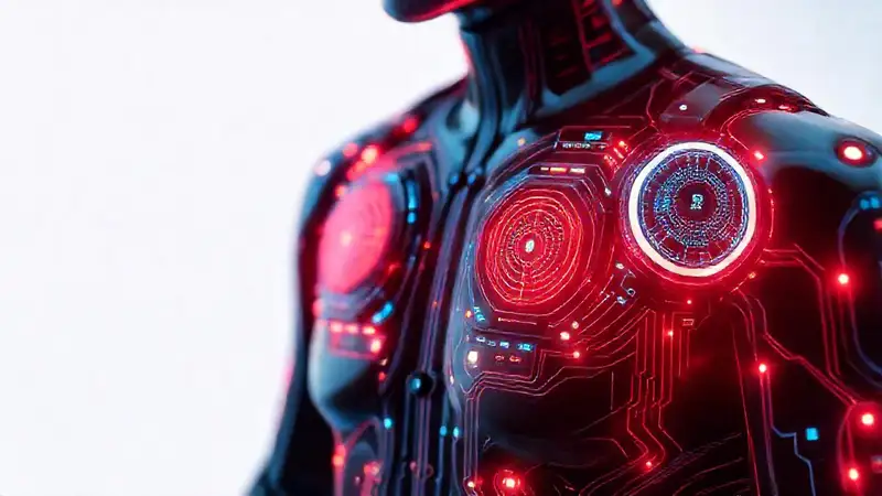 Dispositivos médicos futuristas con tecnología avanzada