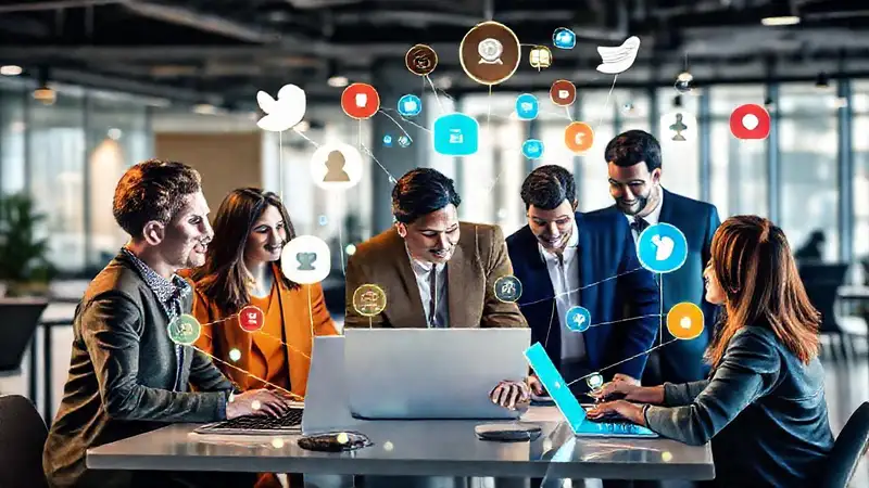 Conexiones digitales para crecimiento profesional