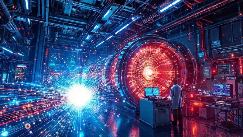 Acelerador de partículas con ciencia y energía