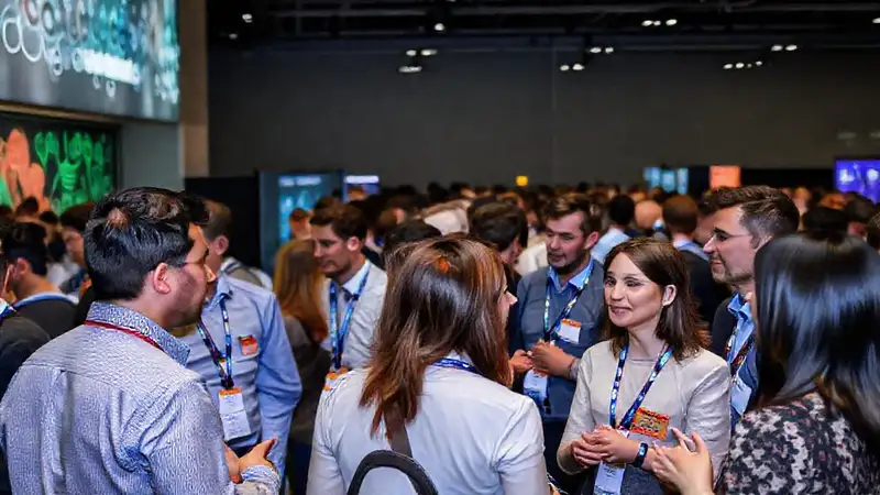 Evento de networking con ingenieros químicos diversos