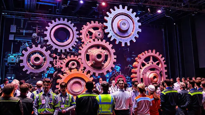 Conferencia de ingeniería moderna y tecnología futurista