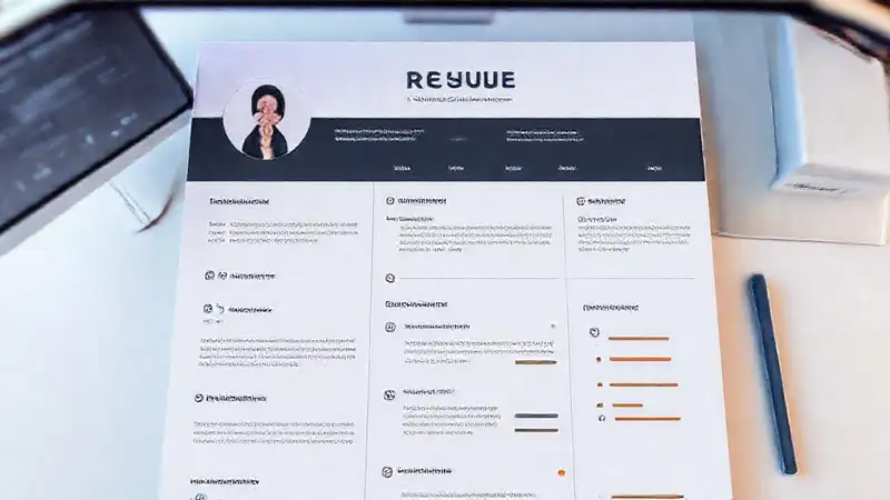 Diseño limpio y moderno para currículum profesional