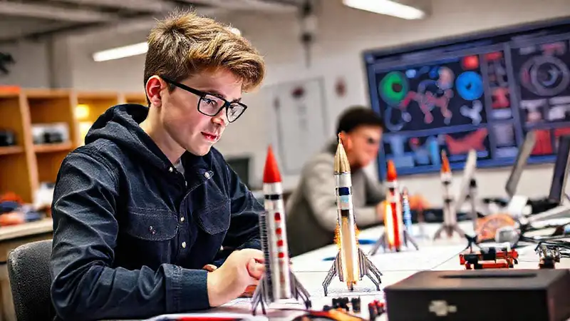 Estudiante de ingeniería aeroespacial y tecnología