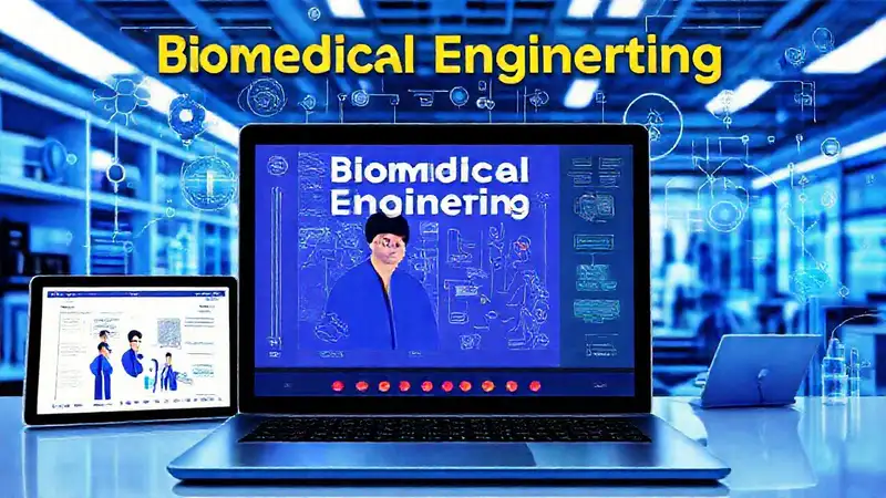 Ingeniería biomédica en línea con diseño moderno