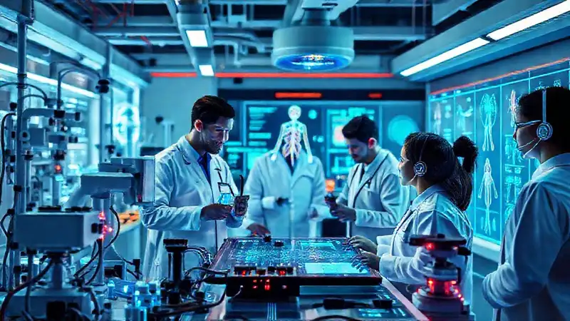 Tecnología avanzada en ingeniería biomédica moderna