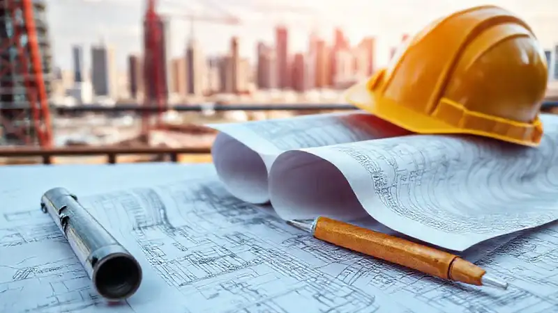 Planos y herramientas de ingeniería civil
