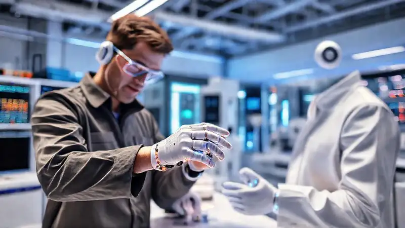 Dispositivos biomédicos futuristas y prótesis inteligentes