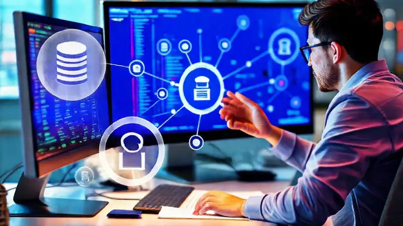 Interfaz digital moderna para estudio y datos