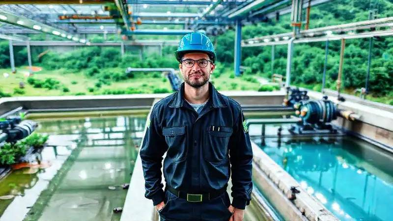 Planta de agua innovadora y ecológica