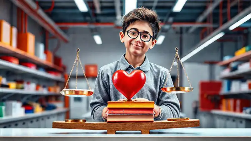 Estudiante equilibra amor y conocimientos