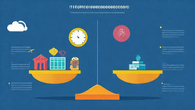 Iconos modernos y coloridos sobre gestión del tiempo