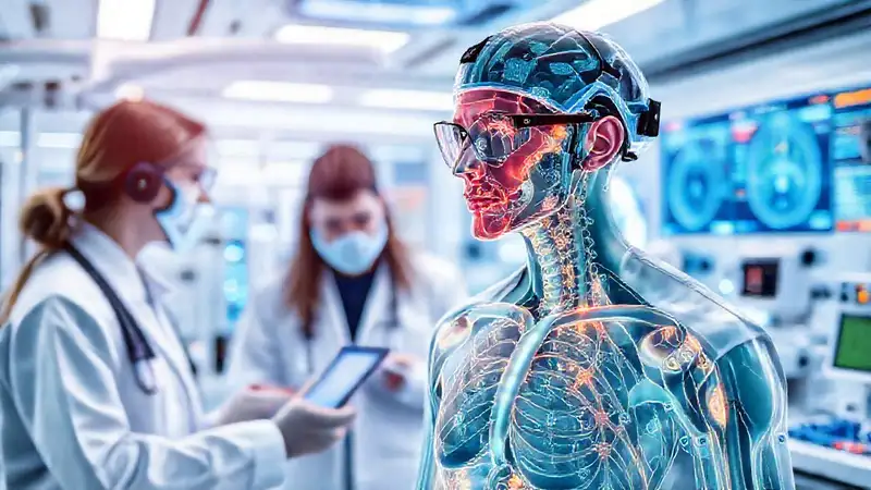 Ingeniero biomédico innovador en dispositivos futuristas