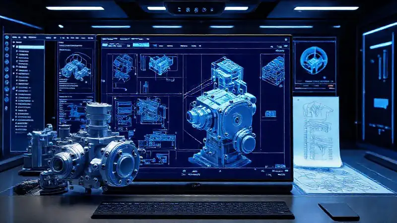 Diseño técnico y models mecánicos en 3D