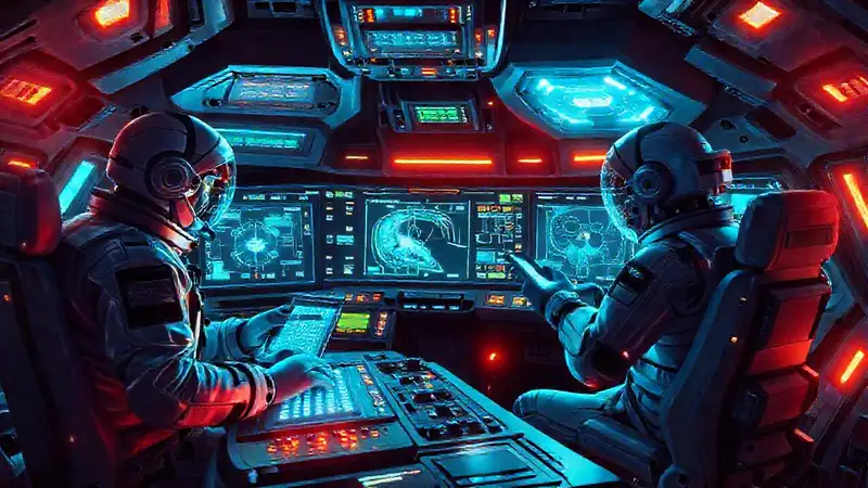 Ingeniería aeroespacial y tecnología avanzada futurista