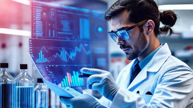 Informe de laboratorio con datos y precisión digital