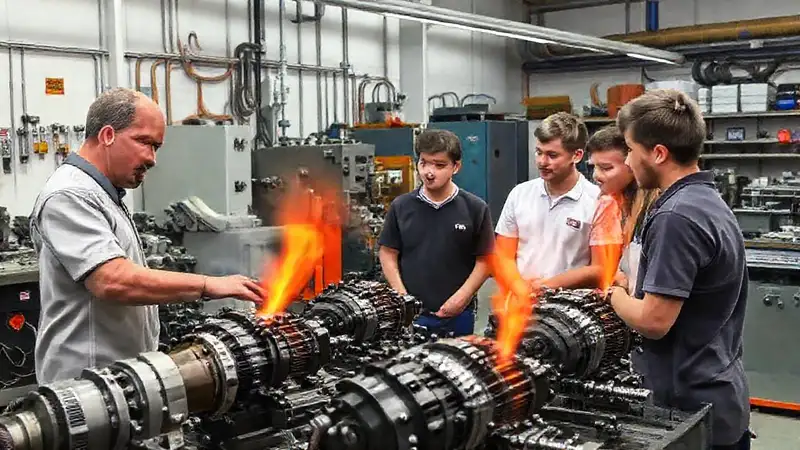 Sesión práctica sobre motores térmicos modernos