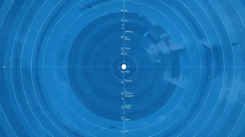 Ilustración científica de radar meteorológico Doppler