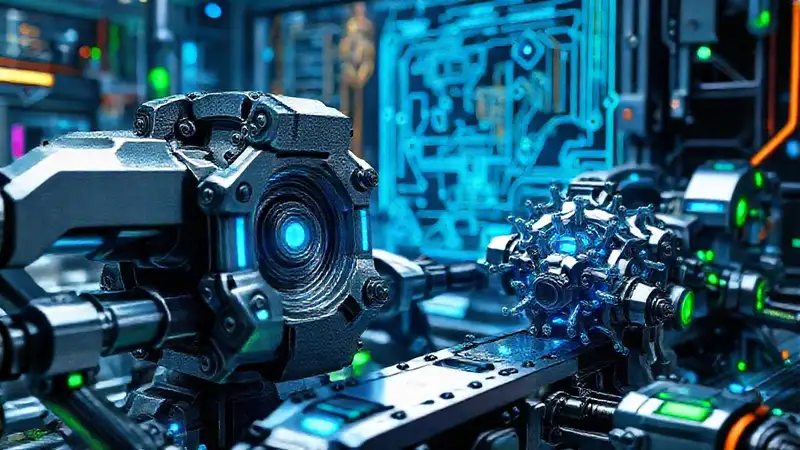Materiales futuristas y tecnología avanzada