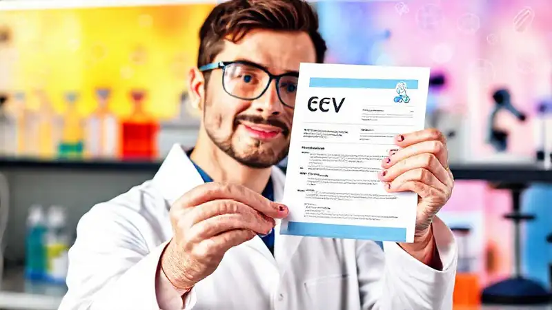 Biólogo profesional con CV destacado y moderno