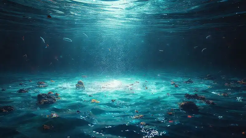 Ecosistemas acuáticos afectados por energía y luz