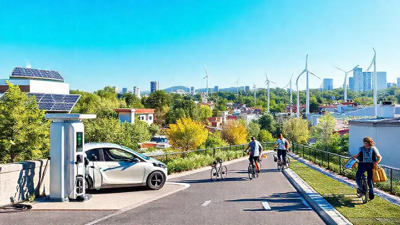 Energía limpia y movilidad sostenible urbana