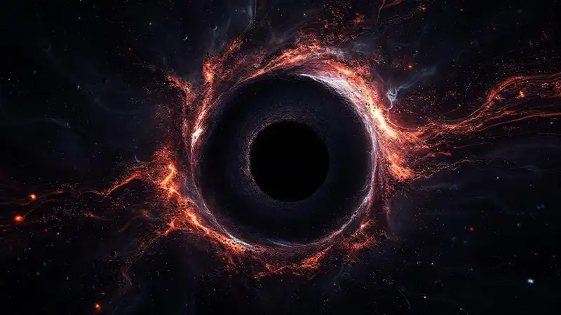 Agujeros negros y energía en el espacio