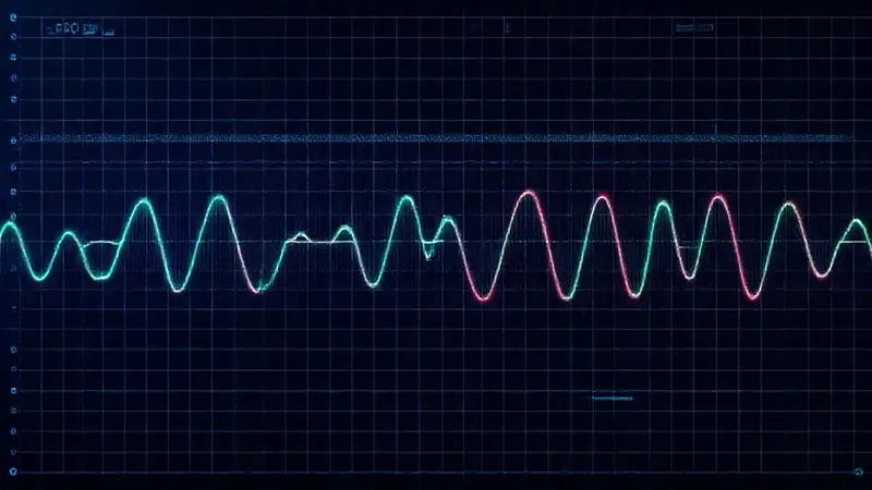 Frecuencia de oscilación en circuito RLC
