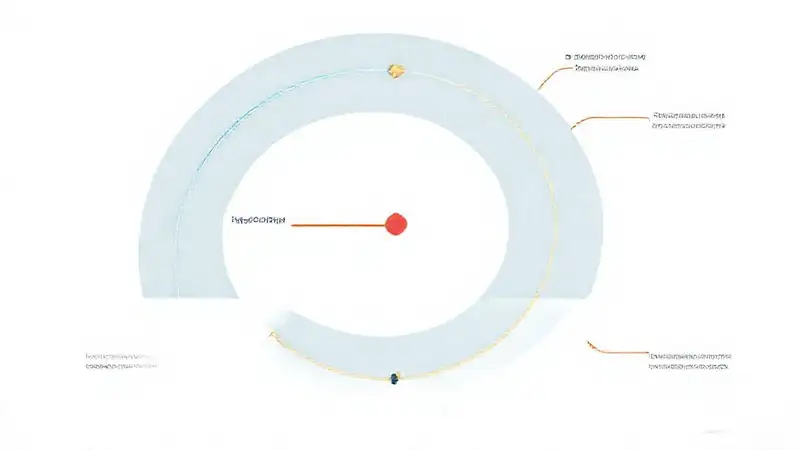 Diagrama de movimiento circular con flechas y etiquetas