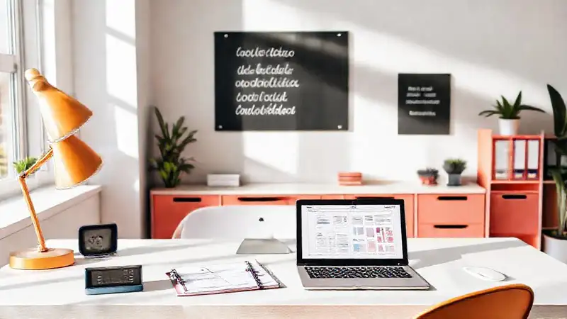 Espacio de trabajo moderno y eficiente, bien equipado