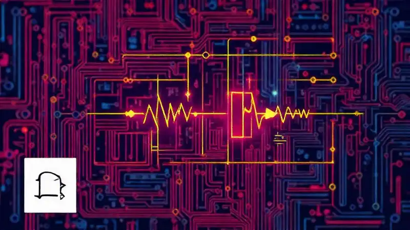 Diagrama eléctrico con símbolos y componentes