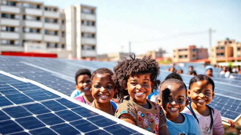 Salud comunitaria con energía solar y esperanza