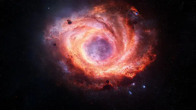 Galaxia cósmica, materia oscura y cocreación