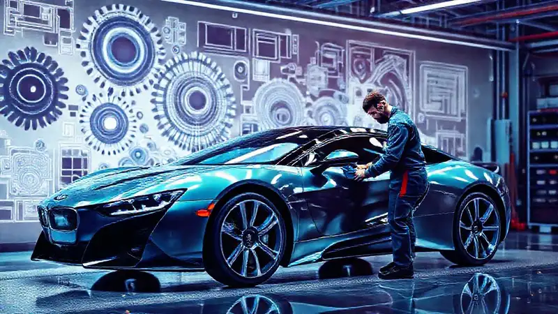 Ingeniero automotor diseña coche innovador