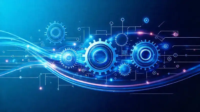 Diagramas tecnológicos futuristas y detallados en azul