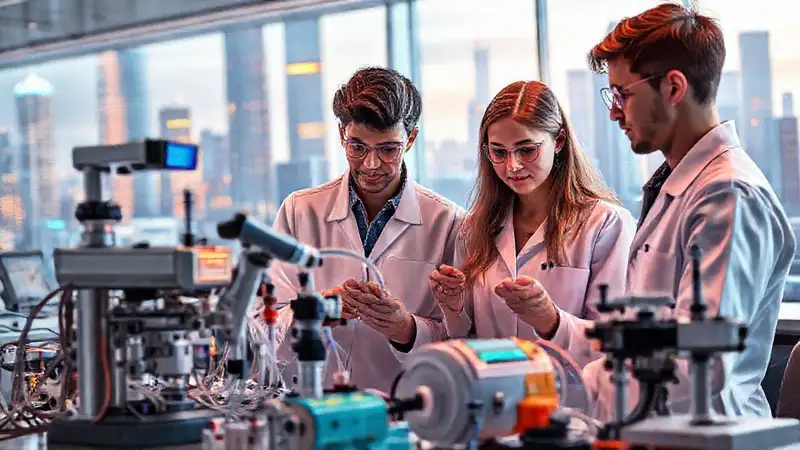 Estudiantes usan herramientas avanzadas en ingeniería biomédica