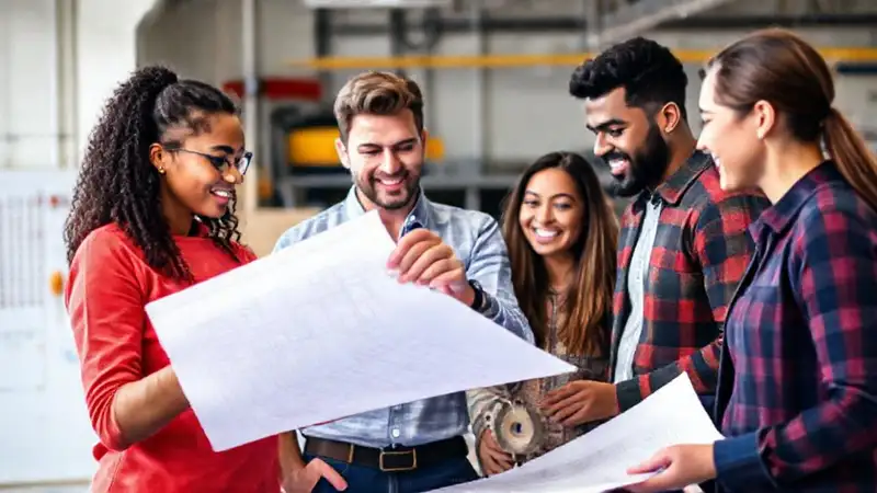 Estudiantes de ingeniería colaboran en innovación