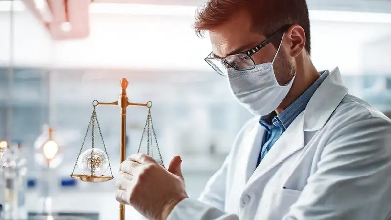 Científico estudia ADN con ética y precisión