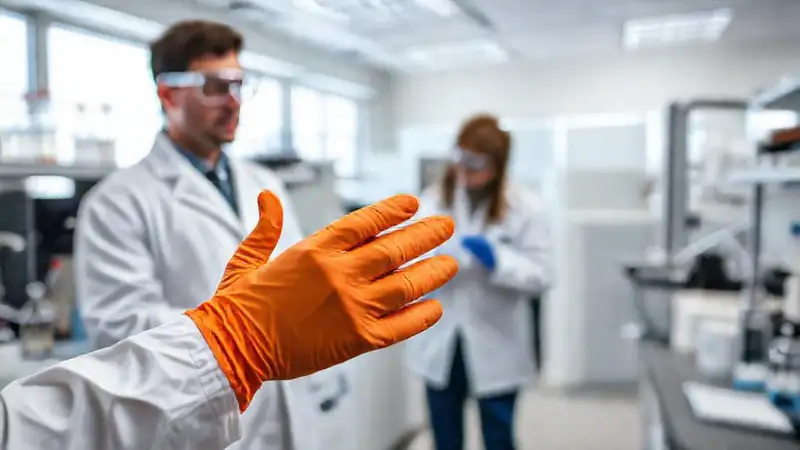 Epp y gafas, ética y seguridad científico
