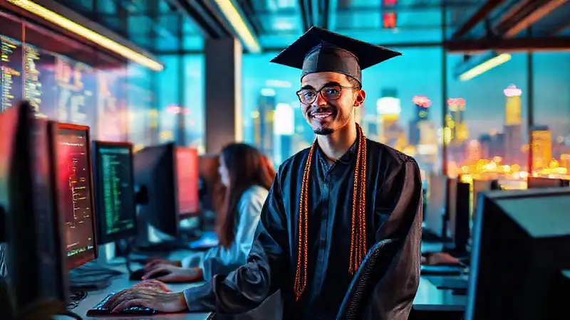 Graduados en informática en entorno innovador futurista