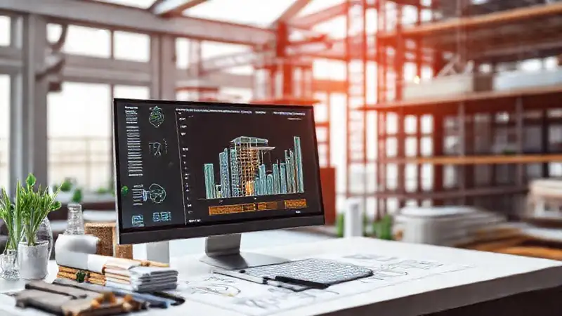 Materiales sustentables para construcción moderna digital