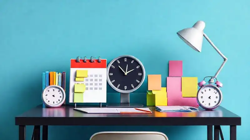 Iconos y herramientas para gestionar el tiempo