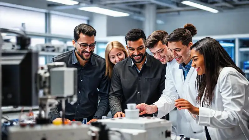 Equipo diverso innovando en ingeniería biomédica